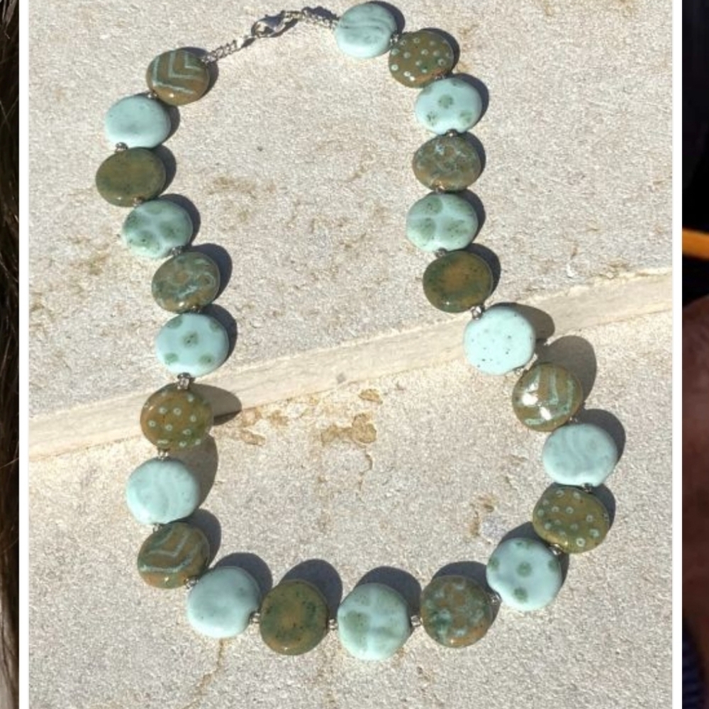 Kazuri Necklace - Summer - Picture 2 of 3